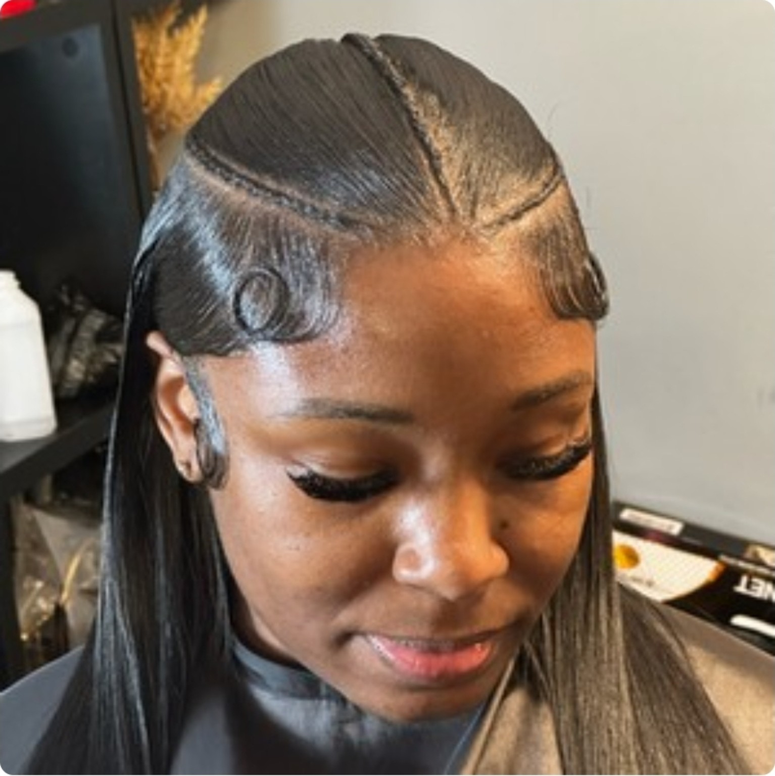 Hair artistry by Paris Washington — look 7