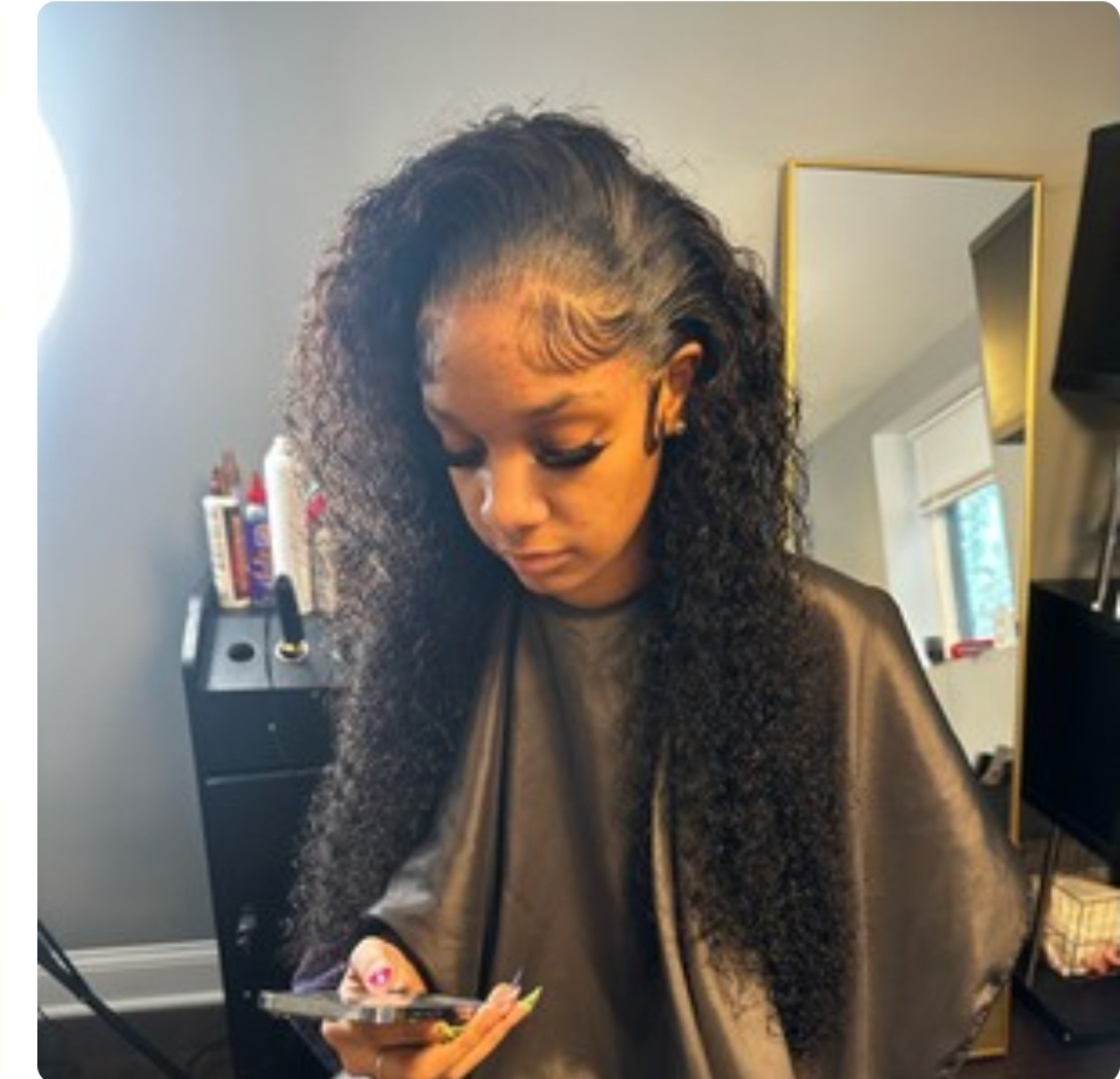 Hair artistry by Paris Washington — look 9